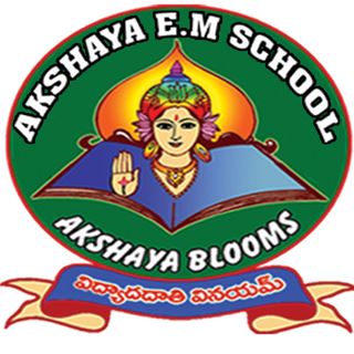 Akshaya English Medium High School logo