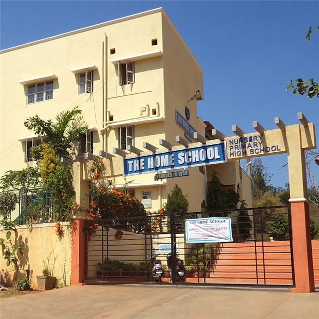 The Home School CBSE campus entrance